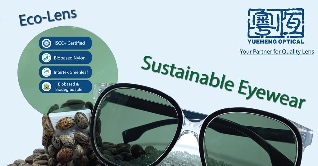 Yueheng and Wingram present sustainable solutions for eyewear ...